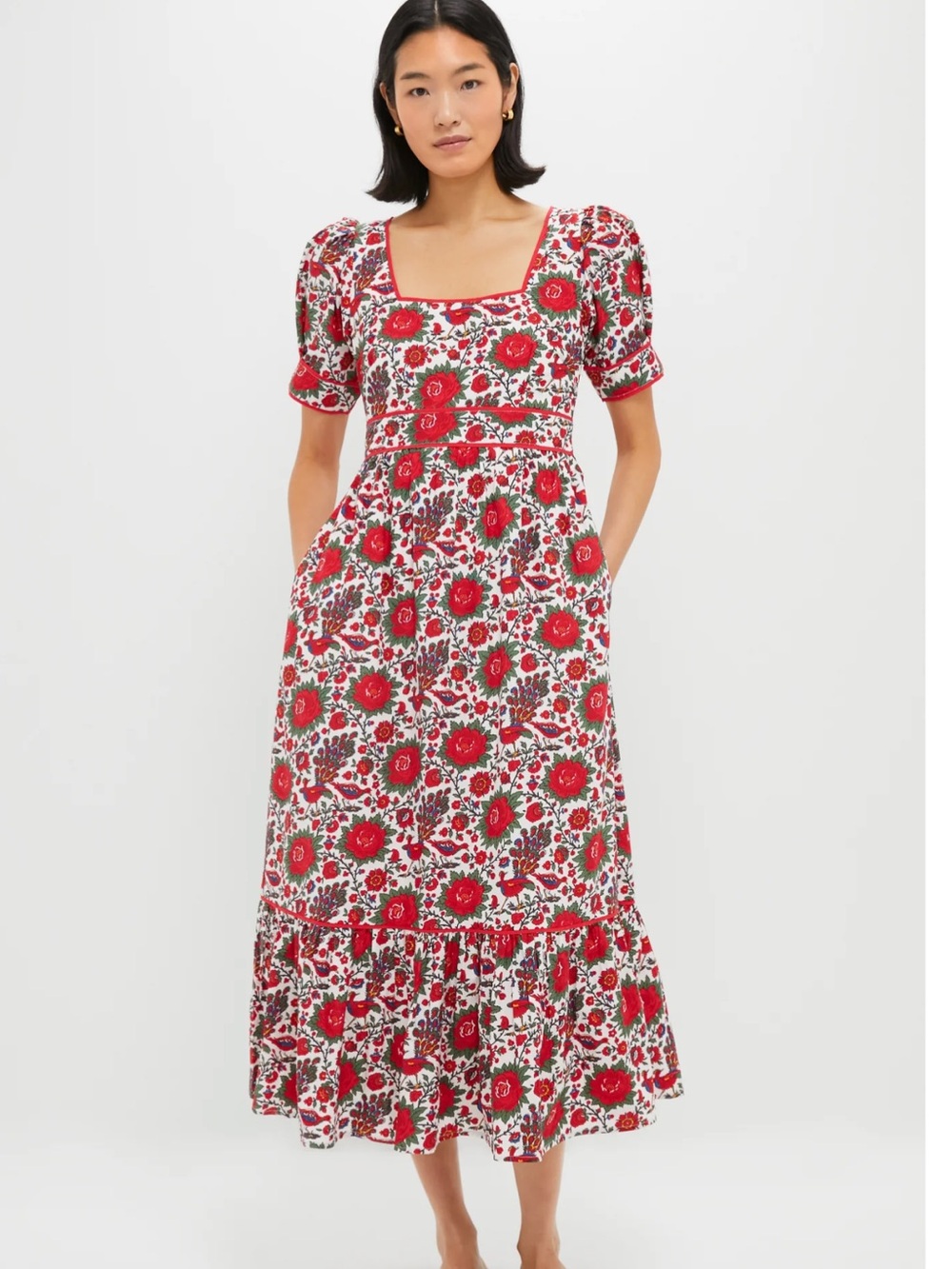 Peony bird evelyn dress